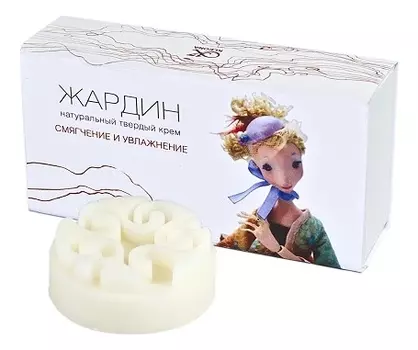 Натуральный твердый крем для тела Жардин 15г