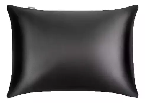 Наволочка из натурального шелка 50х70см: Глубокий черный