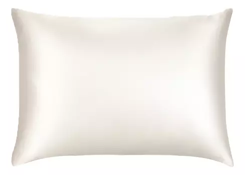 Наволочка из натурального шелка 50х70см: Жемчужный