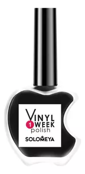 Недельный лак для ногтей One Week Vinyl Polish 13мл: 32 Black