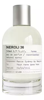 Neroli 36: парфюмерная вода 50мл