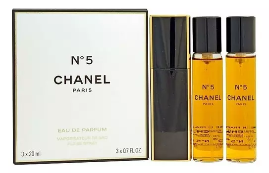 No5: парфюмерная вода 3*20мл
