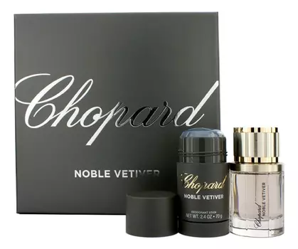 Noble Vetiver Men: набор (т/вода 50мл + т/дезодорант 75мл)