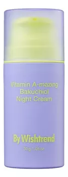 Ночной крем для лица с ретинолом и бакучиолом Vitamin A-Mazing Bakuchiol Night Cream 30г