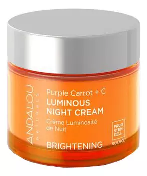 Ночной осветляющий крем для лица Brightening Purple Carrot + C Luminous Night Cream 50мл