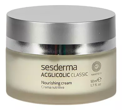 Ночной питательный крем для лица Acglicolic Classic Crema Nutritiva 50мл