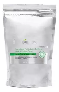 Нормализирующая гелевая альгинатная маска для лица Face Program Normalizing Face Algae Gel Mask Nettle &amp; Melissa Exract: Маска 200г