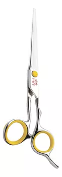 Ножницы парикмахерские прямые Duet TQ6355 (5,5") желтые