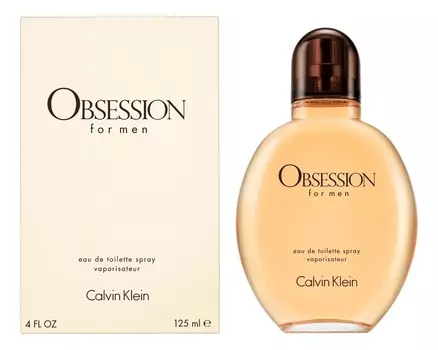 Obsession For Men: туалетная вода 125мл