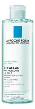 Очищающая мицеллярная вода Effaclar Micellar Ultra: Вода 400мл
