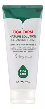 Очищающая пенка для лица Cica Farm Nature Solution Cleansing Foam 180мл