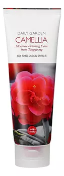 Очищающая пенка для лица Daily Garden Tongyeong Camelia Moisture Cleansing Foam 120мл (камелия)