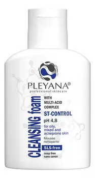 Очищающая пенка для лица с мультикислотным комплексом ST-Control Cleansing Foam: Пенка 75мл