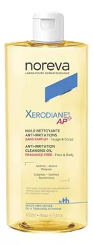 Очищающее липидовосстанавливающее масло для тела Xerodiane AP+ Anti-Irritation Cleansing Oil 400мл