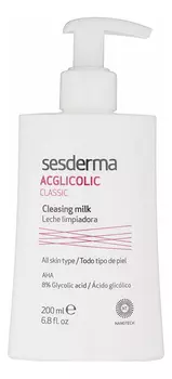 Очищающее молочко для снятия макияжа Acglicolic Classic Leche Limpiadora 200мл