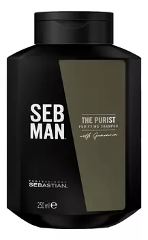 Очищающий шампунь для волос Seb Man The Purist Purifying Shampoo 250мл