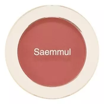 Однотонные румяна Saemmul Single Blusher 5г: RD03 Trench Rose