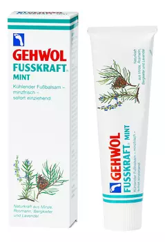 Охлаждающий бальзам для ног Мятный Fusskraft Mint: Бальзам 125мл