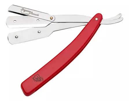Опасная бритва со сменными лезвиями Classic 1873 Shavette Red