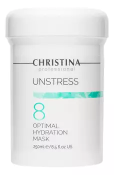 Оптимальная увлажняющая маска для лица Unstress Optimal Hydration Mask 8 250мл