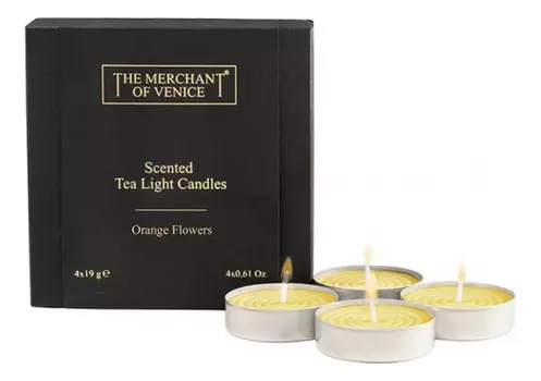 Orange Flowers: набор свечей 4*19г