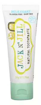 Органическая зубная паста Молочный коктейль Natural Toothpaste Milkshake 50г