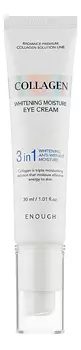 Осветляющий крем для кожи вокруг глаз с коллагеном Collagen Whitening Moisture Eye Cream 3 in 1 30мл