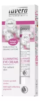 Осветляющий крем для кожи вокруг глаз с жемчугом Illuminating Eye Cream 15мл