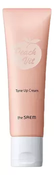 Осветляющий крем для лица с экстрактом персика Peach Vit Tone Up Cream 50мл