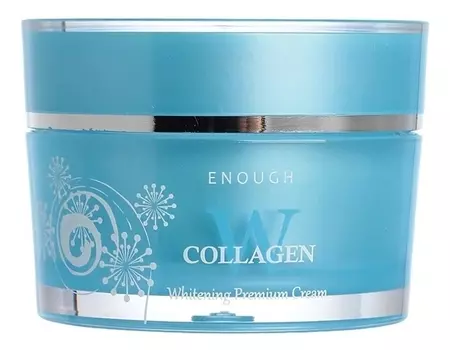 Осветляющий крем для лица с морским коллагеном и медом W Collagen Whitening Premium Cream 50мл