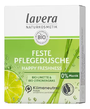 Освежающий твердый гель для душа Happy Freshness 50г