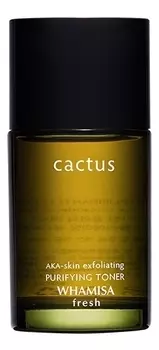 Отшелушивающий тонер для лица на основе экстракта кактуса Cactus Exfoliating Purifying Toner: Тонер 60мл