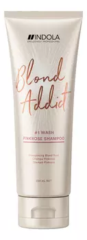 Оттеночный шампунь для светлых волос Blond Addict Pinkrose 250мл