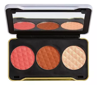 Палетка для макияжа лица Patricia Bright Face Palette 6,6г: You Are Gold