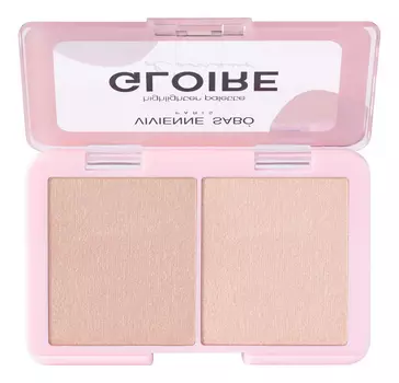 Палетка хайлайтеров для лица Gloire D'amour Highlighter Duo 6г: 02 Персиковый