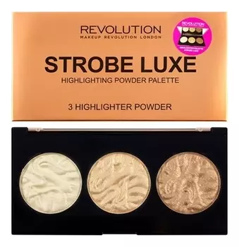 Палетка хайлайтеров Highlighter Palette 11,5г: Strobe Luxe