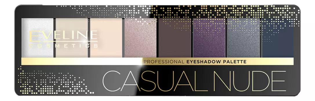 Палетка теней для век Eyeshadow Professional Palette 9,6г: 04 Casual Nude