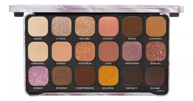 Палетка теней для век Forever Flawless 19,8г: Nude Silk