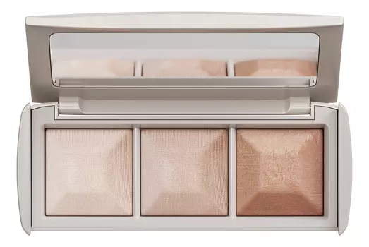 Палетка запеченных продуктов для макияжа лица 9г: Палетка 01 (пудра Light + пудра Medium + бронзер)