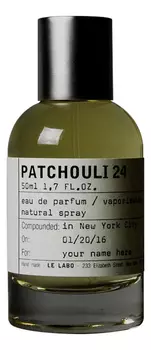 Patchouli 24: парфюмерная вода 50мл уценка