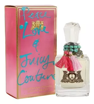 Peace Love &amp; Juicy Couture: парфюмерная вода 100мл