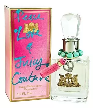 Peace Love &amp; Juicy Couture: парфюмерная вода 30мл