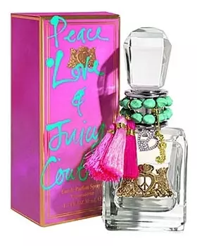 Peace Love &amp; Juicy Couture: парфюмерная вода 50мл