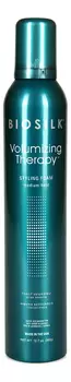 Пена для создания объема волос Biosilk Volumizing Therapy Styling Foam 360г