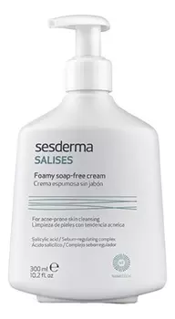 Пенящийся крем для умывания Salises Crema Espumosa Sin Jabon 300мл