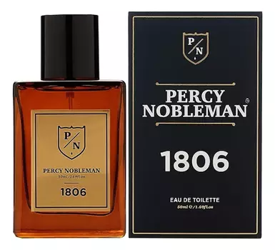 Percy Nobleman 1806: туалетная вода 50мл
