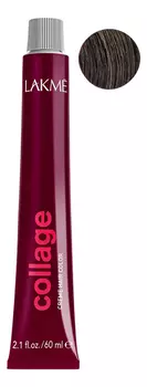 Перманентная крем-краска для волос Collage Creme Hair Color 60мл: 5-00 Светлый шатен