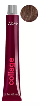 Перманентная крем-краска для волос Collage Creme Hair Color 60мл: 7-60 Средний блондин коричневый