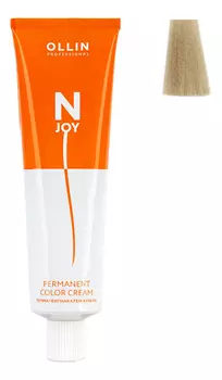 Перманентная крем-краска для волос N-JOY Permanent Color Cream 100мл: 10/0 Светлый блондин