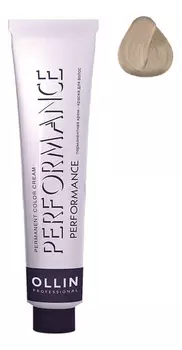 Перманентная крем-краска для волос Performance Permanent Color Cream 60мл: 11/1 специальный блондин пепельный